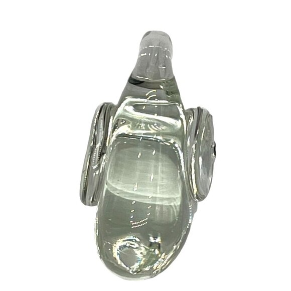 Handcrafted Clear Art Glass Elephant Figurine/Paperweight Collector Gift Rare - Picture 11 of 12